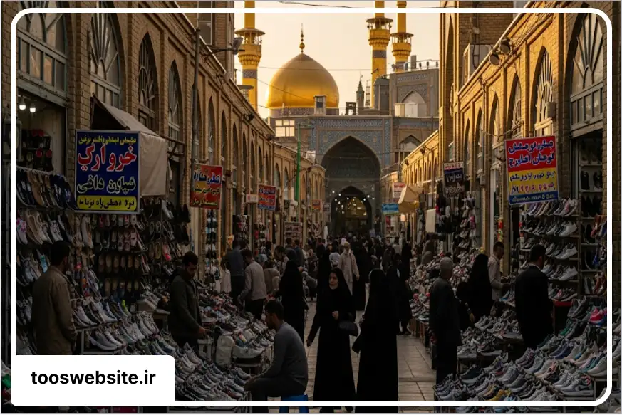 بازار کفش مشهد